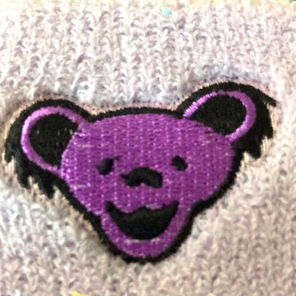 Vintage collectible”GREATFUL DEAD-BEAR HEAD”Emb Wr - Picture 2 of 3
